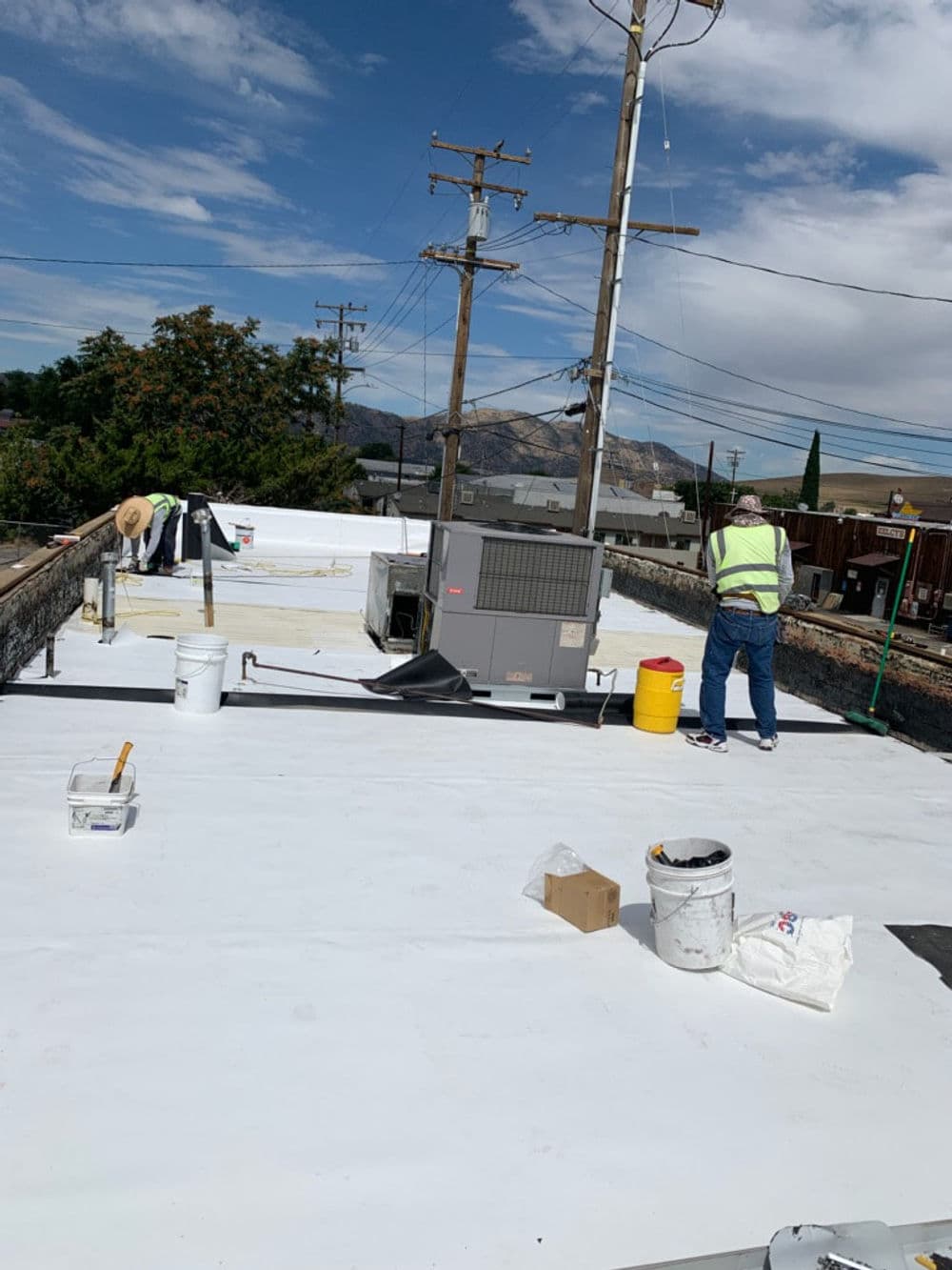 Gallery photos for Commercial Roof Restoration: Image #1